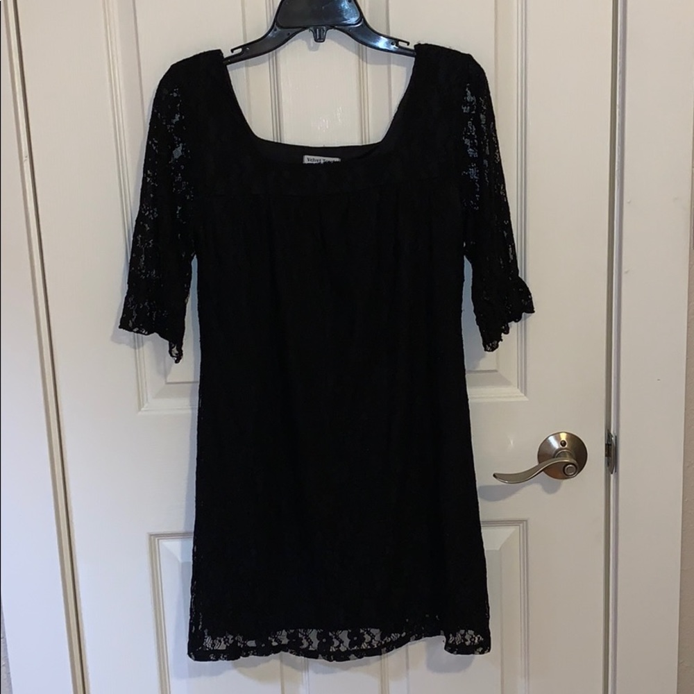 Black Lace Dress